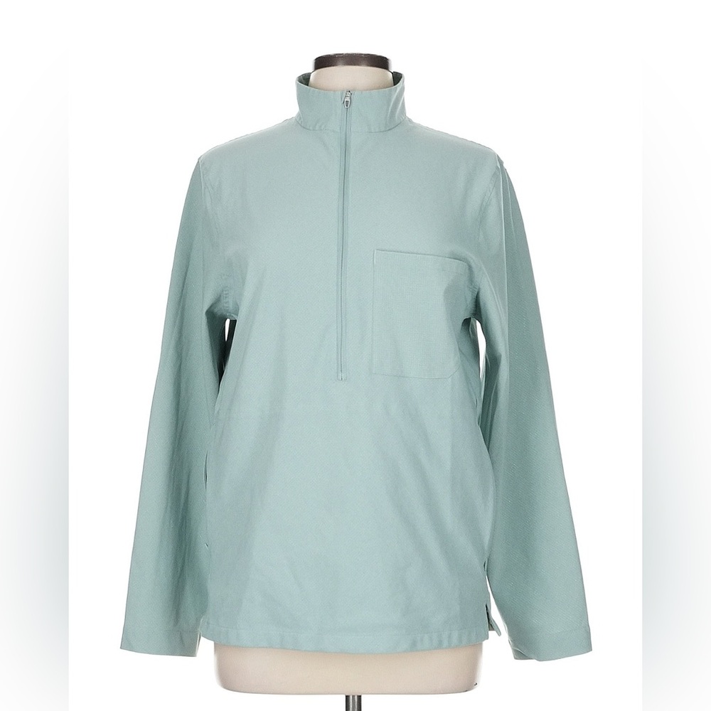 Lululemon Mint Green Half-Zip Pullover Size 8